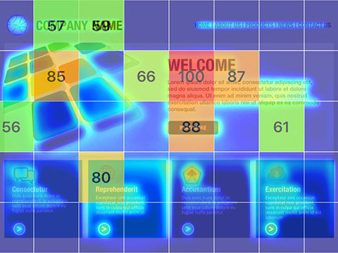 Example heatmap grid 3